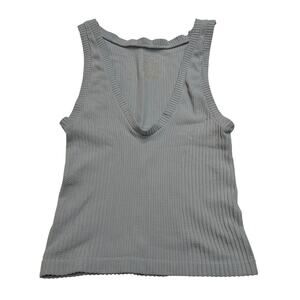 M177 INTIMATELY Free People Women's Crop Tank Top Blue Small